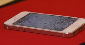 Cracked cellphone screen | Fox Acura of El Paso in El Paso, TX