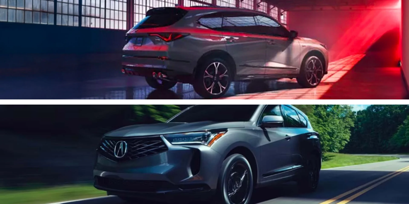 2025 Acura family SUVs