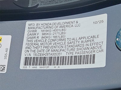 2026 Acura Integra Base