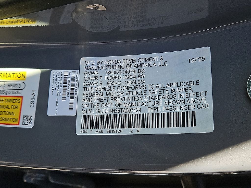 2026 Acura Integra A-Spec Package