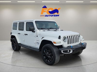 2022 Jeep Wrangler Unlimited Sahara 4xe Leather-Hard Top