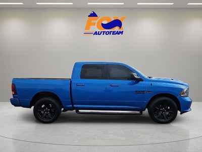 2018 RAM 1500 Sport Crew Cab 4WD w/Leather & NAV