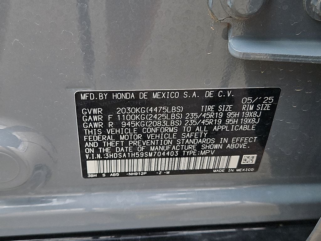 2025 Acura ADX A-Spec Package Factory Certified