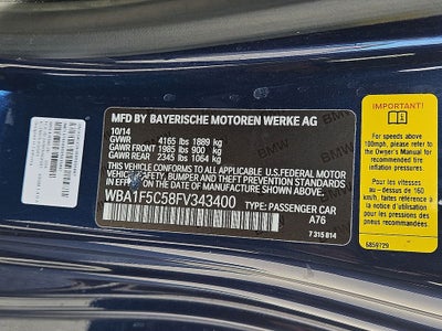 2015 BMW 2 Series 228i