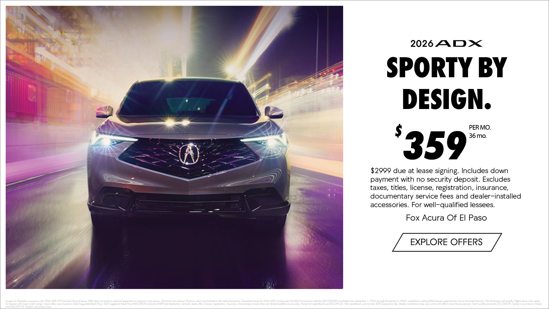 2026 Acura ADX