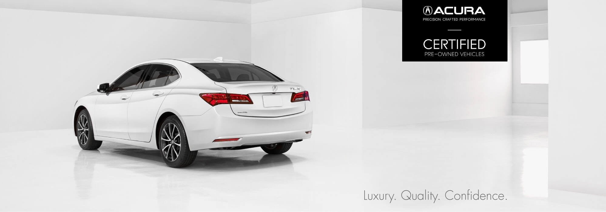 banner image of Acura Certified Pre-Owned