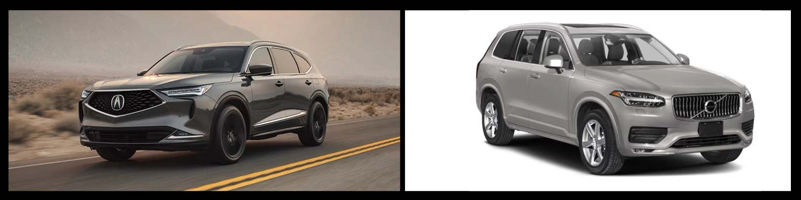 2024 Acura MDX vs 2024 Volvo XC90