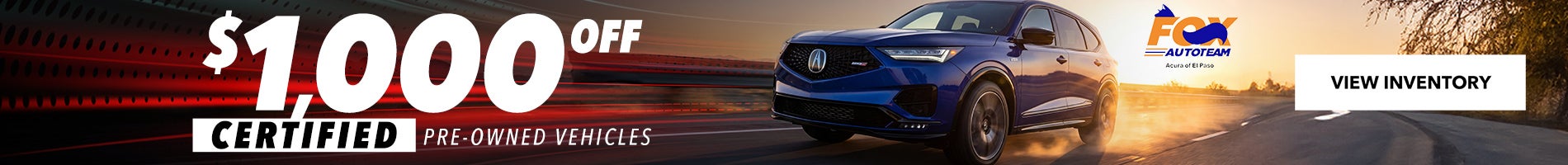 Certified Pre-Owned Vehicles